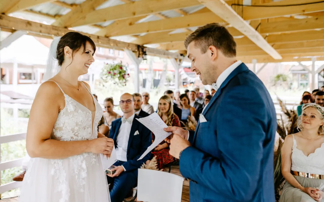 Eheversprechen bei einer Freien Trauung Hochzeitsrednerin