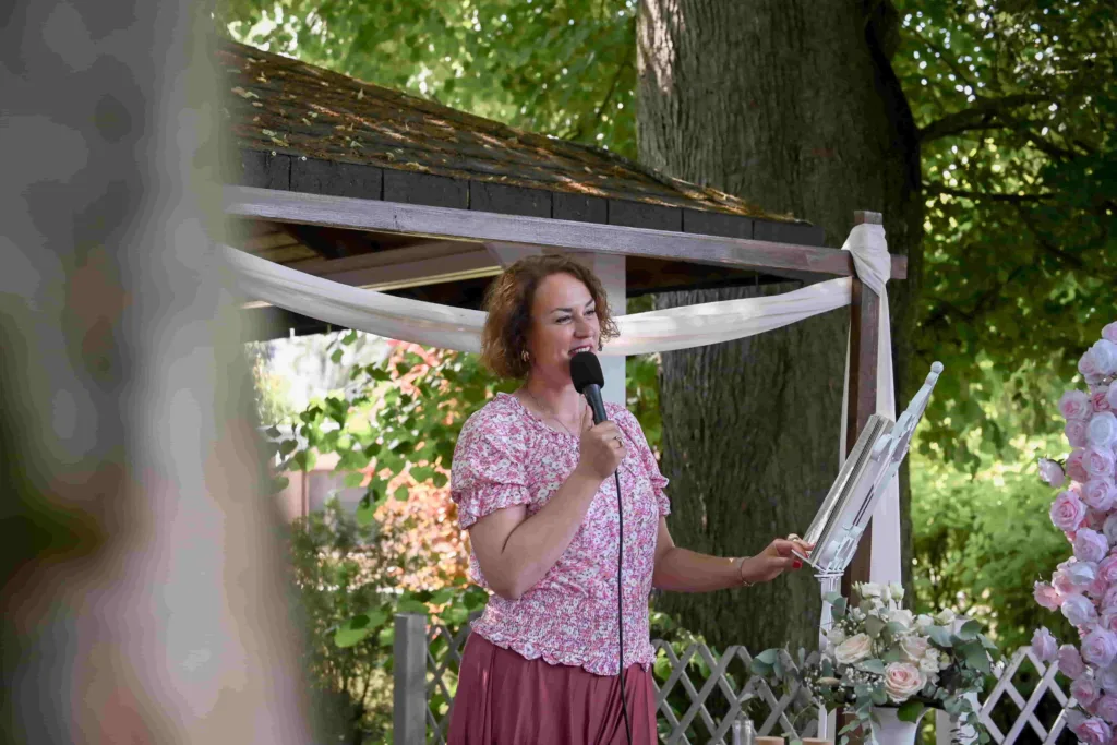 Freie Trauung in Rosengarten mit Traurednerin Martina Darkow